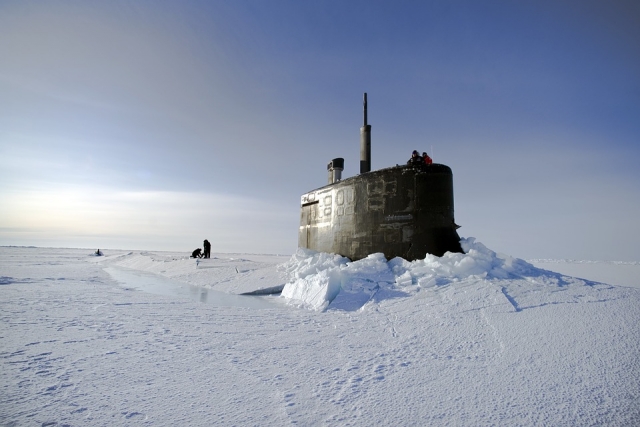 Подводная лодка ВМС США, Северный Ледовитый океан 