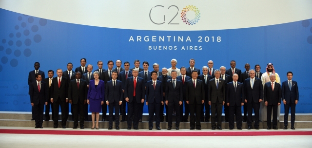 Участники G20. Буэнос-Айрес. 2018
